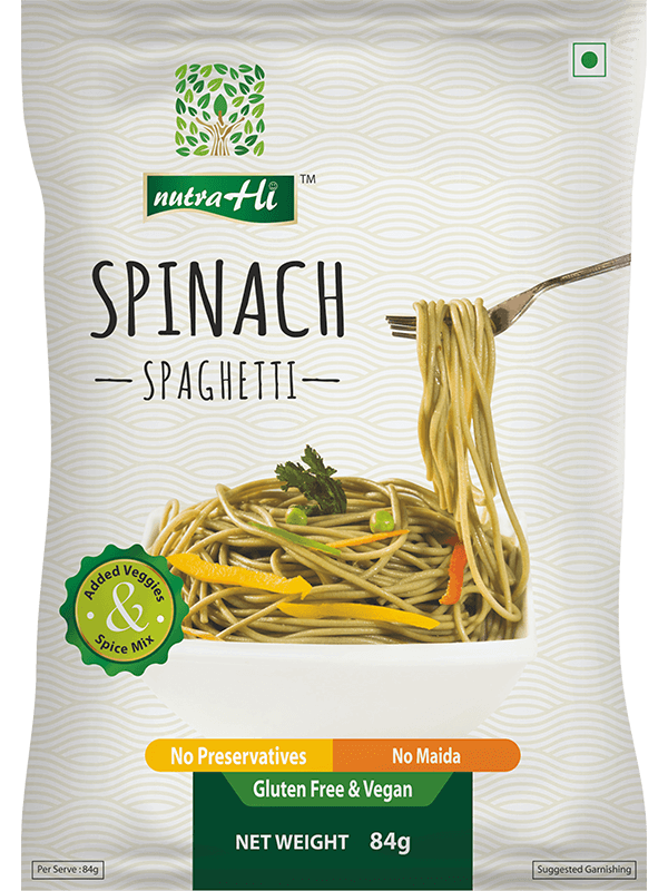 Spinach Spaghetti - Nutra Helix